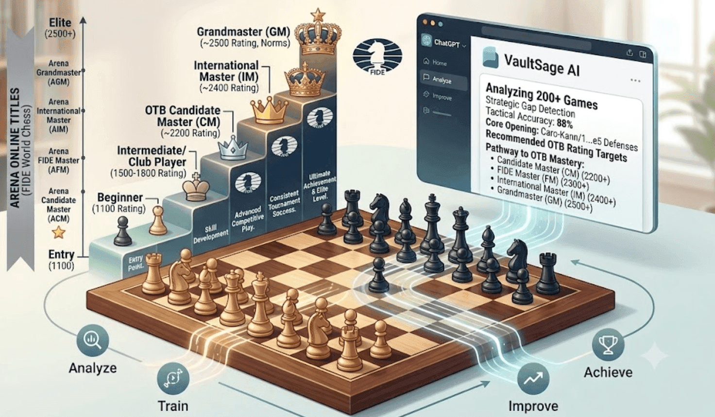 How VaultSage and ChatGPT Helped Nurie AI’s Employee to Earn his First FIDE Chess Title